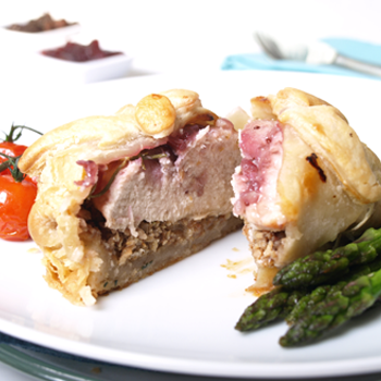 Turkey Cranberry & Brie Wellington